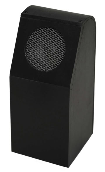 Surikata passive Lautsprecher sind für Wechselausstellungen geplant und für die Wiedergabe von Sprache konzipiert.Breite 106mm, Tiefe 116mm, Höhe 220mm Gewicht, 860g 30W, 8Ω, Breitband Volumen 1,7 Liter Bodenschonende Filzfüsse Surikata Lautsprecher für's Museum gebaut. Dieser Museums Lautsprecher passt zur Laterna Magica. 
